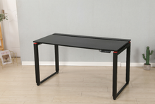 Load image into Gallery viewer, AD-EHGT01 Ada Electric Height Adjust Standing Gaming Desk With 55.1”x27.6” Carbon Fiber Mdf Desktop