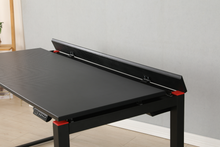 Load image into Gallery viewer, AD-EHGT01 Ada Electric Height Adjust Standing Gaming Desk With 55.1”x27.6” Carbon Fiber Mdf Desktop