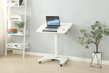 Load image into Gallery viewer, AD-ZL011 Pneumatic Gas Lifting Bedside Mobile Desk With 28.1&quot; Desktop That Can Be Flipped 0-90°
