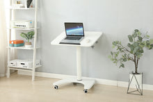Load image into Gallery viewer, AD-ZL011 Pneumatic Gas Lifting Bedside Mobile Desk With 28.1" Desktop That Can Be Flipped 0-90°