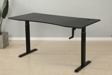 Load image into Gallery viewer, AD-MH03D3 Manual Height Adjustable Standing Computer Desk With 31.5&quot;x63.0&quot; Desktop
