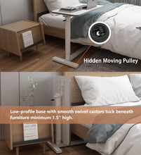 Load image into Gallery viewer, AD-ST02 Pneumatic Gas Lifting Office Overbed Table With Tiltable Desktop