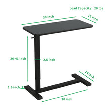 Load image into Gallery viewer, AD-ST02 Pneumatic Gas Lifting Office Overbed Table With Tiltable Desktop
