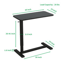 Load image into Gallery viewer, AD-ST02 Pneumatic Gas Lifting Office Overbed Table With Tiltable Desktop
