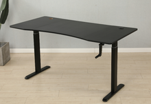 Load image into Gallery viewer, AD-MH03D3 Manual Height Adjustable Standing Computer Desk With 31.5&quot;x63.0&quot; Desktop
